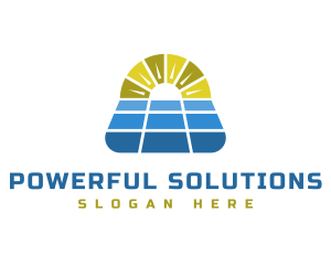 Sunlight Eco Panel logo design