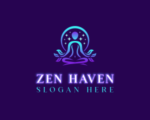 Zen Meditation Wellness logo design