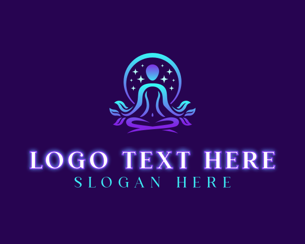 Meditation logo example 1