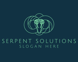 Serpent Viper Snake logo