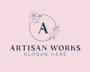 Floral Nature Artisan logo design