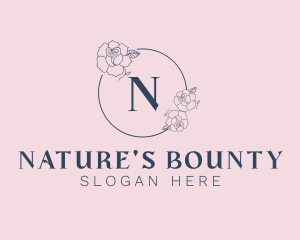 Floral Nature Artisan logo design