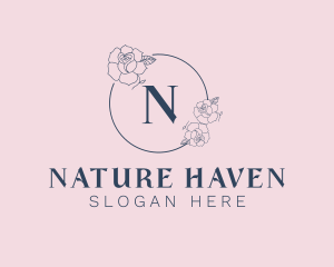 Floral Nature Artisan logo design