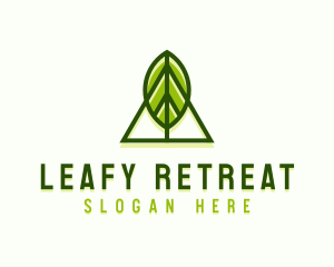 Nature Leaf Camp logo design