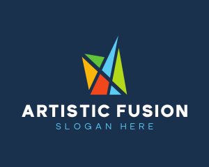 Stained Glass Artist logo design