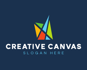 Stained Glass Artist logo design