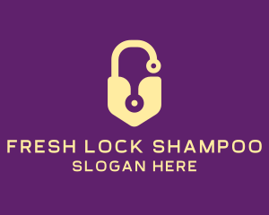 Digital Lock & Key logo design