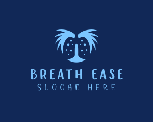 Respiratory Lung Viral Disease logo design