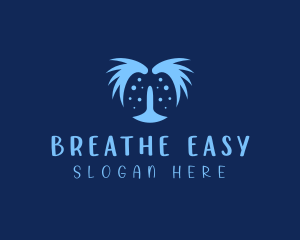 Respiratory Lung Viral Disease logo design