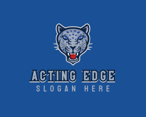 Angry Jaguar Varsity logo design