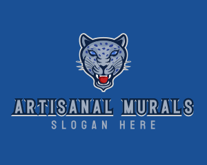 Angry Jaguar Varsity logo design