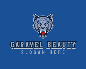 Angry Jaguar Varsity logo design