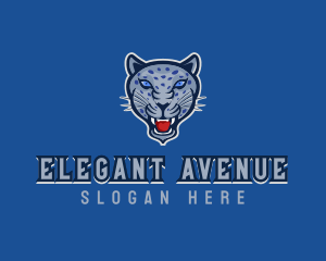 Angry Jaguar Varsity logo design