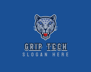 Angry Jaguar Varsity logo design