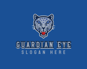 Angry Jaguar Varsity logo design