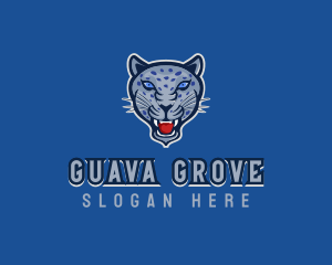 Angry Jaguar Varsity logo design