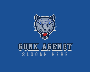 Angry Jaguar Varsity logo design