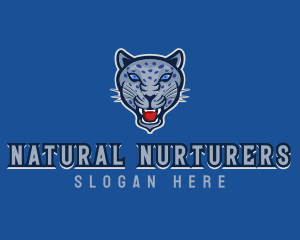 Angry Jaguar Varsity logo design