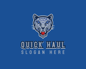 Angry Jaguar Varsity logo design