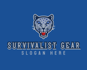 Angry Jaguar Varsity logo design