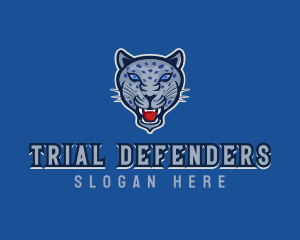 Angry Jaguar Varsity logo design