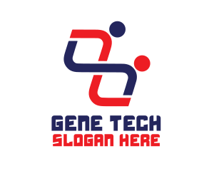 Human Genetic Chain logo