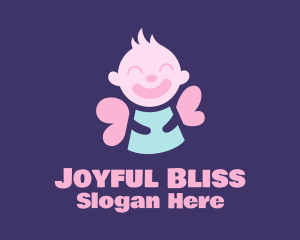 Happy Baby Angel logo