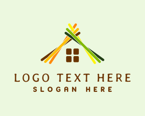 Site - Organic Stick House logo design