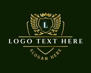 Luxury Elegant Wings Logo