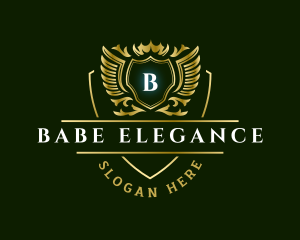 Luxury Elegant Wings logo design