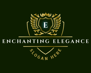 Luxury Elegant Wings logo design