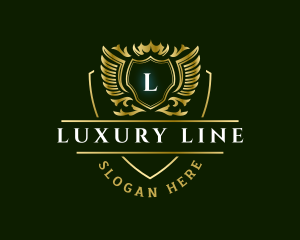 Luxury Elegant Wings logo design