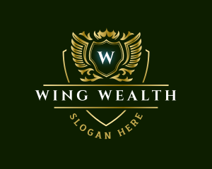 Luxury Elegant Wings logo design