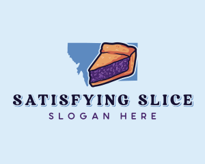 Huckleberry Pie Montana logo