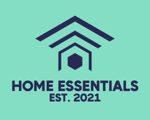 Home Signal Roof logo design