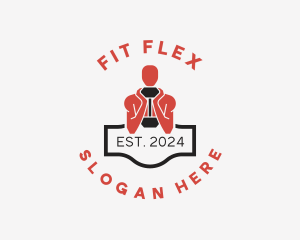 Bodybuilder Fitness Gym  logo design