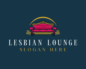 Luxury Sofa Lounge logo design