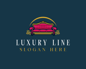 Luxury Sofa Lounge logo design