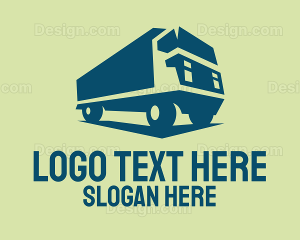 Freight Truck Transport Logo