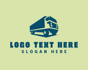 Freight Truck Transport Logo