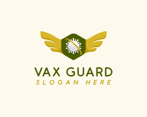 Virus Shield Wings logo