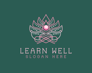 Lotus Flower Wellness  logo design