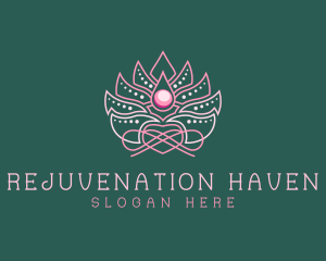 Lotus Flower Wellness  logo design