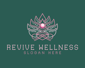 Lotus Flower Wellness  logo design