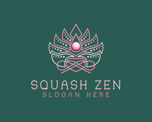 Lotus Flower Wellness  logo design