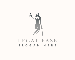 Justice Scales Woman logo