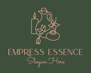 Wellness Spa Aromatherapy logo design