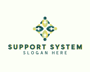 People Support Team logo design