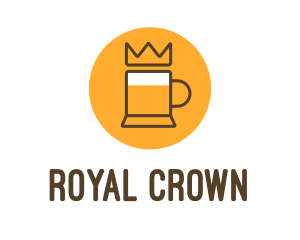 Royal King Beer Mug logo