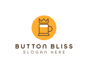 Royal Beer Mug logo design